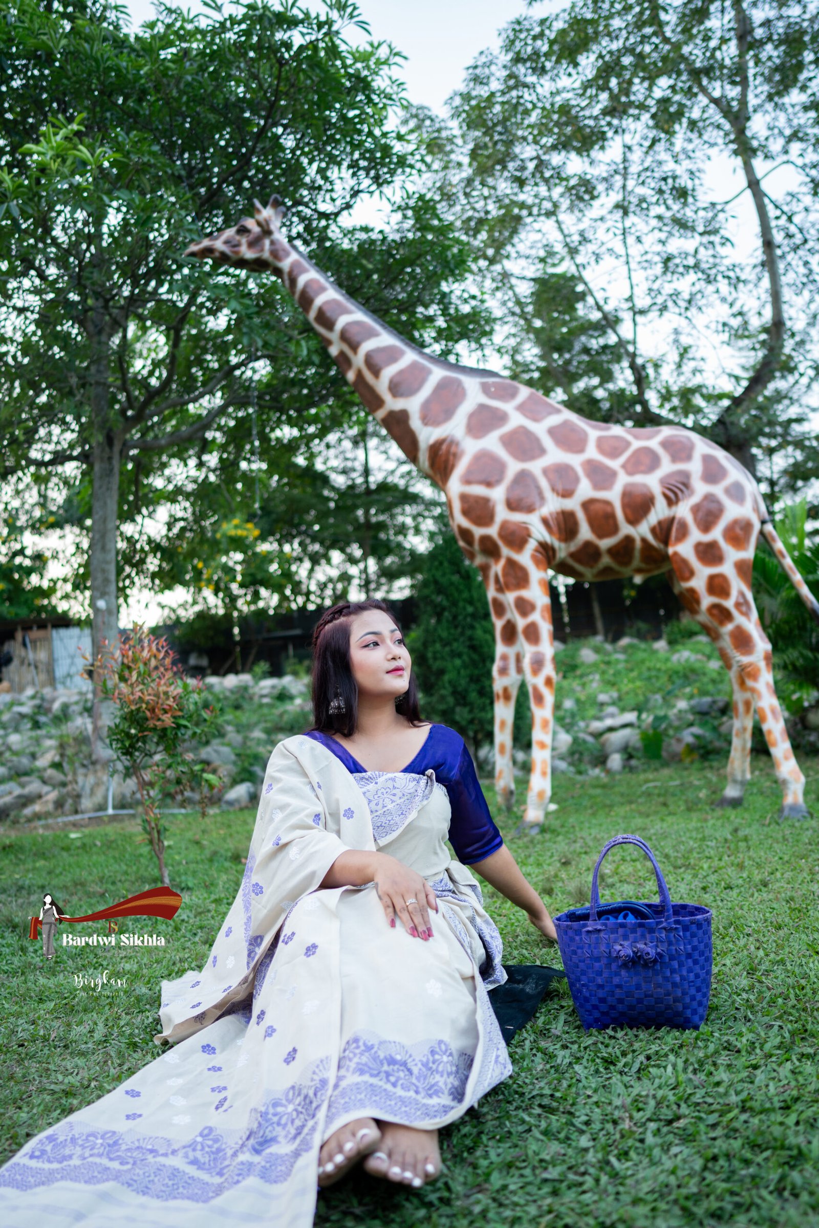 Cream Colour Premium Cotton Dokhona Set